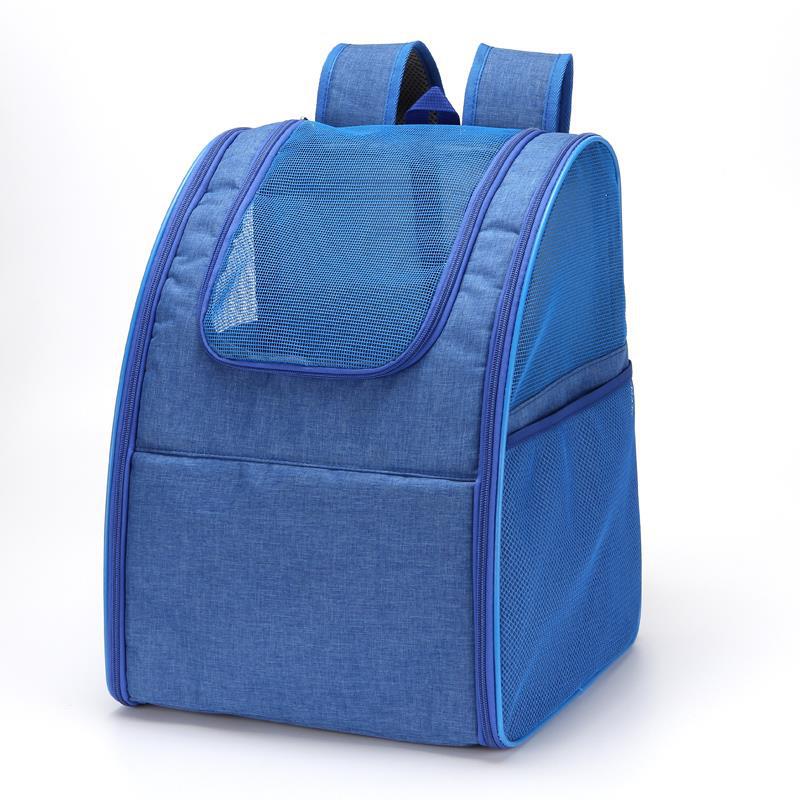 High Quality Mesh Breathable Foldable Pet Backpack in a stylish design, featuring breathable mesh panels and durable polyester material.