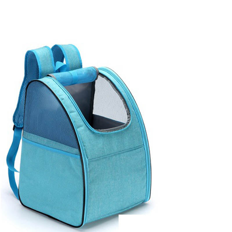 High Quality Mesh Breathable Foldable Pet Backpack in a stylish design, featuring breathable mesh panels and durable polyester material.