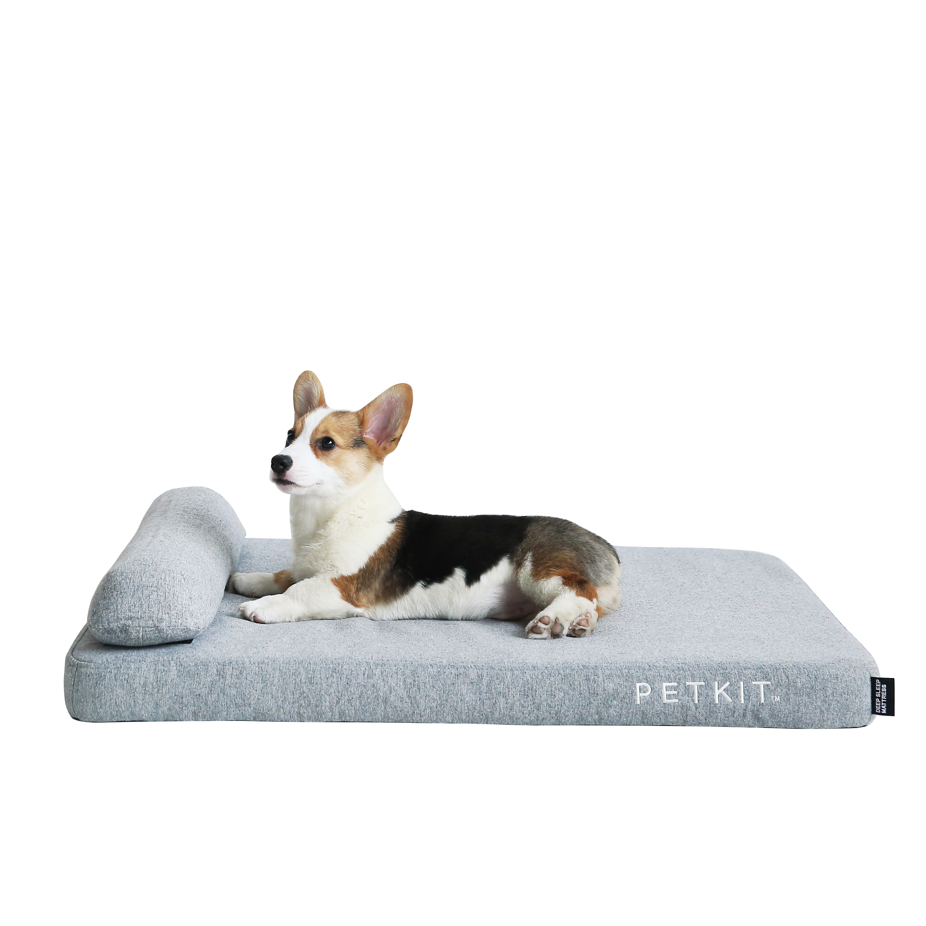 Instachew PETKIT Deep Sleep Dog Bed featuring orthopedic memory foam and stylish design, perfect for pet comfort.