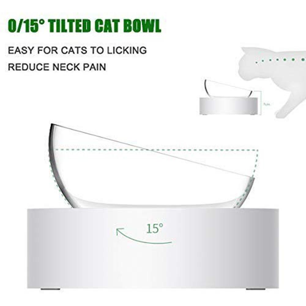 Instachew PETKIT Fresh Nano Cat Bowl featuring an ergonomic design, skid-proof base, and removable clear bowls for easy cleaning.