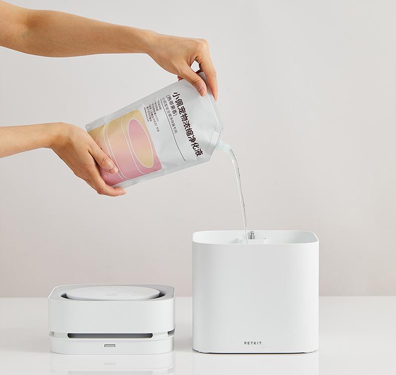 PETKIT Magicube Filter 3pk, featuring three refill filters designed for odor elimination and air purification in homes with pets.