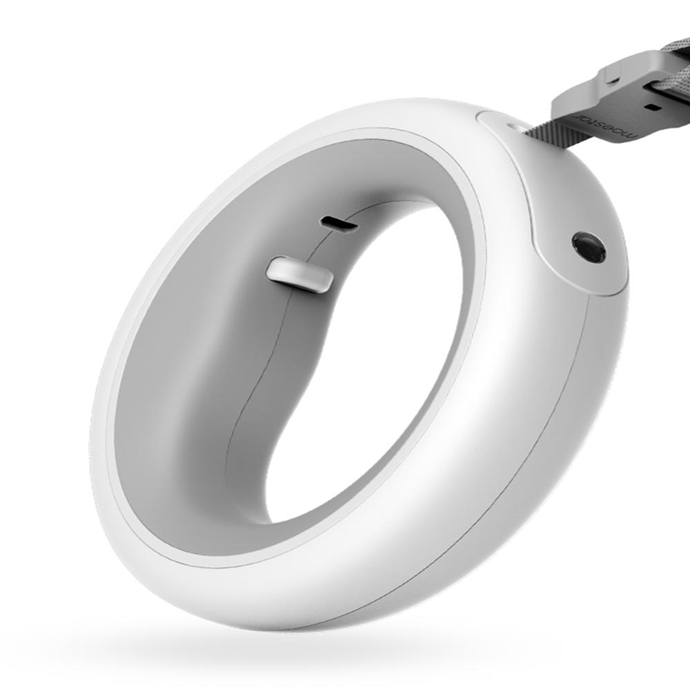 INSTACHEW Smart Space Leash for pets, featuring a retractable design and a matching waist belt for hands-free walking.