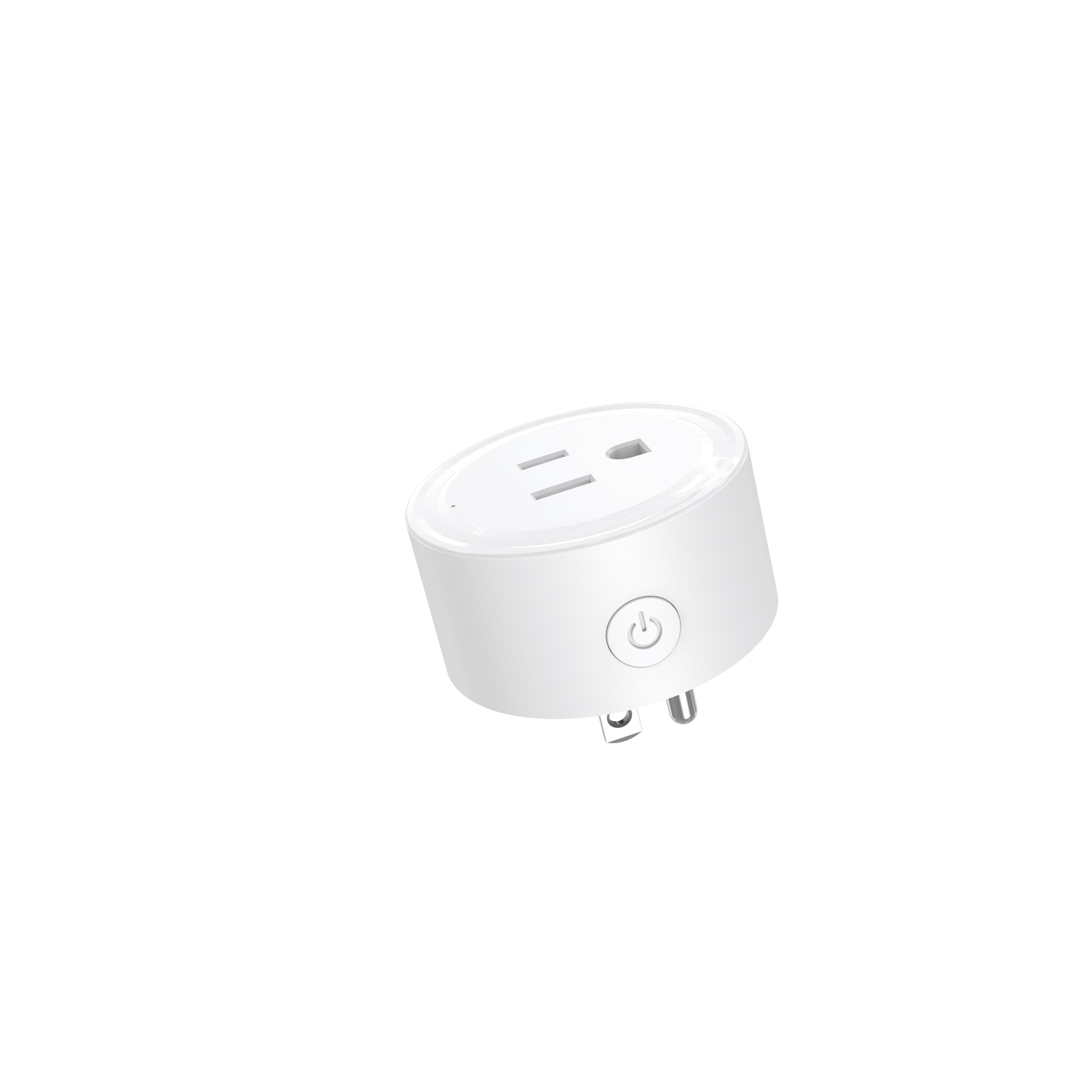 INSTACHEW PureConnect Smart Plug with USB port, designed for home automation and compatible with Alexa and Google Assistant.