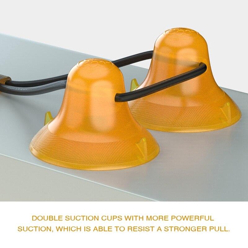 Interactive pet toys featuring suction cup push ball design for cats and dogs, made of durable rubber with elastic ropes for chewing and dental cleaning.