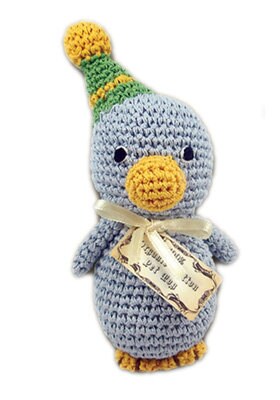 Knit Knacks Organic Cotton Pet and Dog Toys featuring colorful birds and bees, perfect for small dogs.