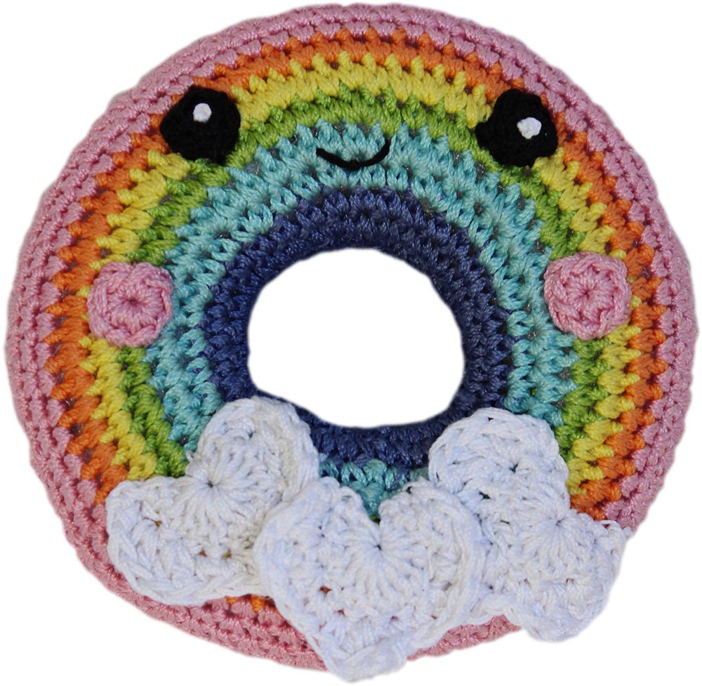 Knit Knacks Organic Cotton Pet & Dog Toys in various colorful designs, perfect for small-medium dogs.