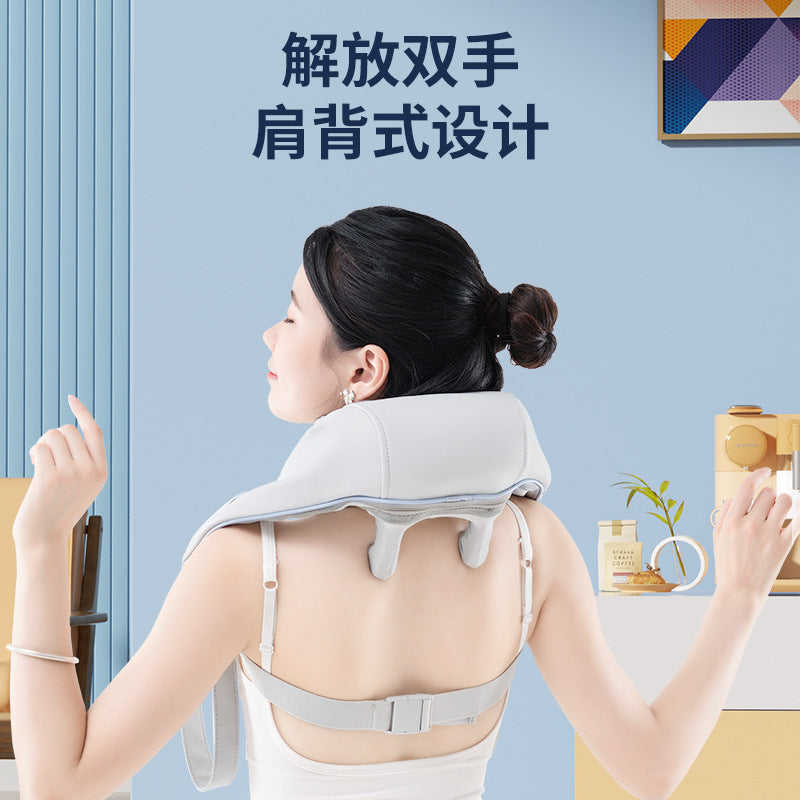 A Neck Shoulder Massage device designed for relaxation and muscle relief, featuring ergonomic design and multiple massage settings.