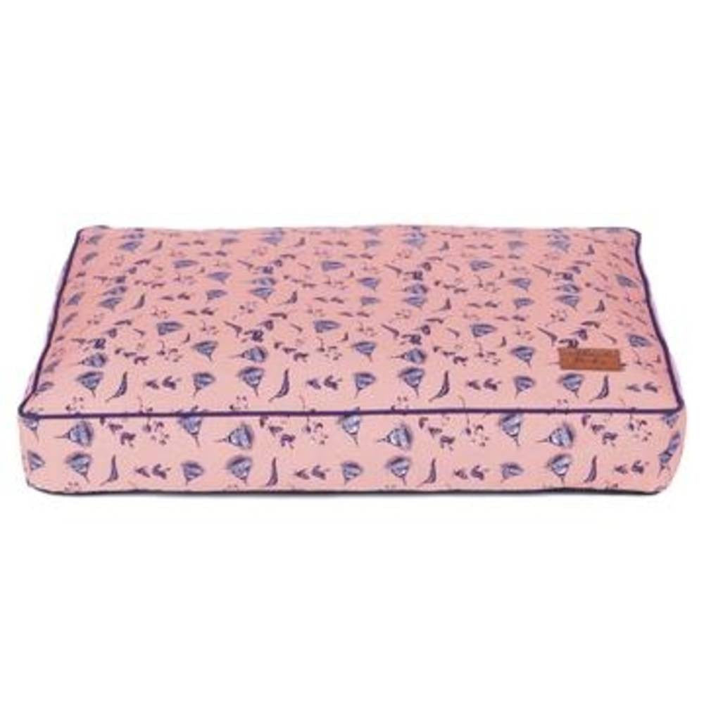Outback Tails Dog Bed Cover featuring Aboriginal artwork by Pauline Napangardi Gallagher, showcasing a non-slip base and cotton fabric.