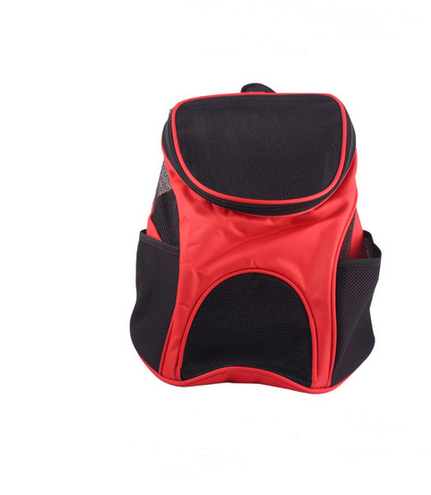Oxford Mesh Breathable Pet Dog Backpack designed for small pets, featuring breathable mesh and durable Oxford material.