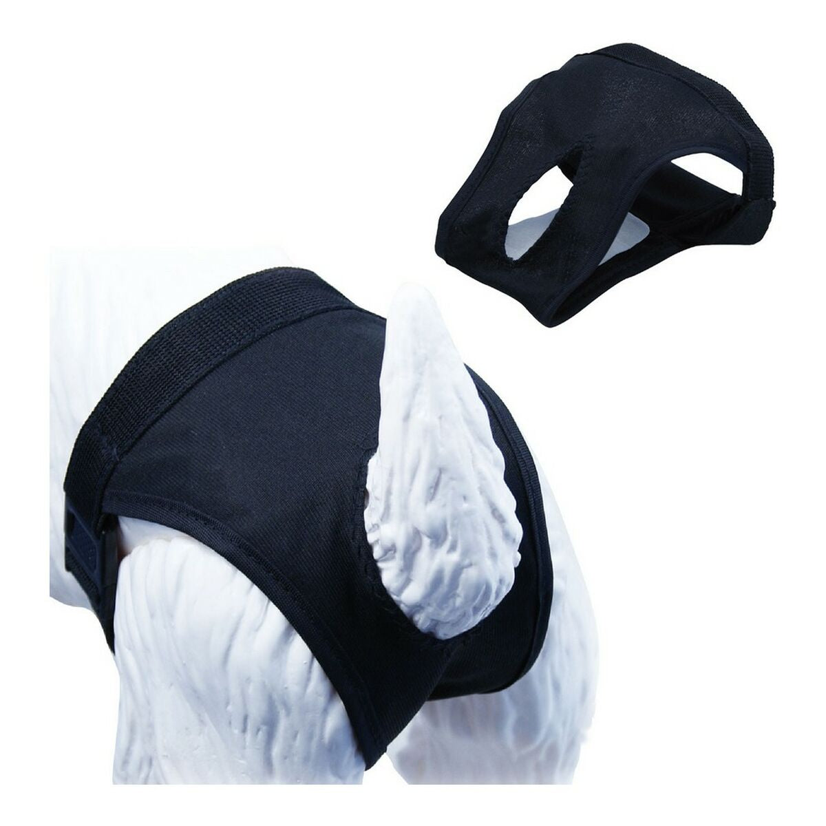 Panties Gloria Slip for dogs, designed for estrus protection, featuring a comfortable fit for waist sizes 32-39 cm.