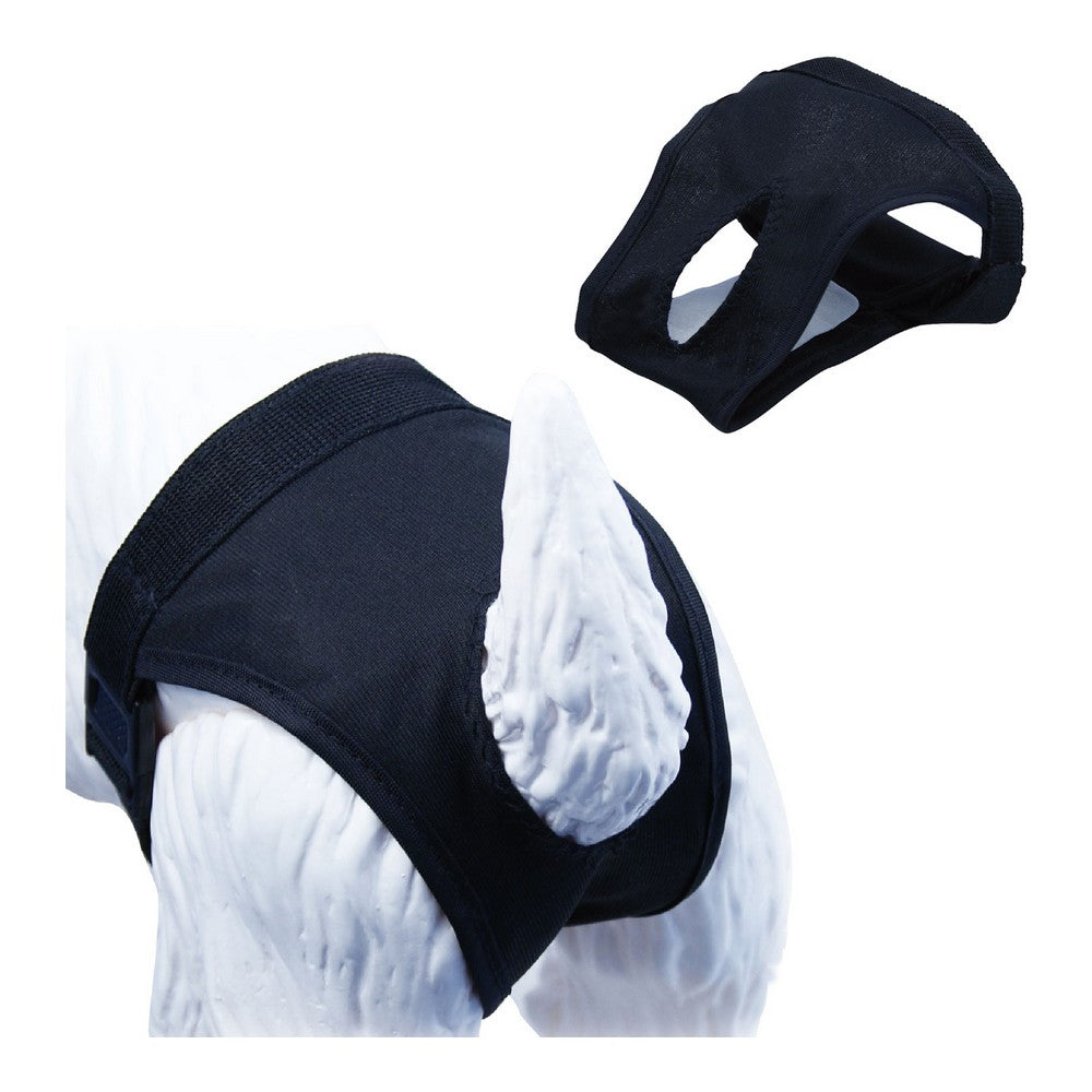 Panties Gloria Slip for dogs, designed for estrus, featuring a trendy look and comfortable fit for waist sizes 32-39 cm.