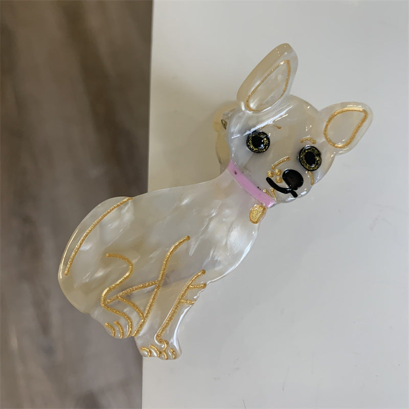 PAWSOME CLAW CLIP - #1 cotton face towel featuring a fun design, perfect for drying pets' paws and faces.