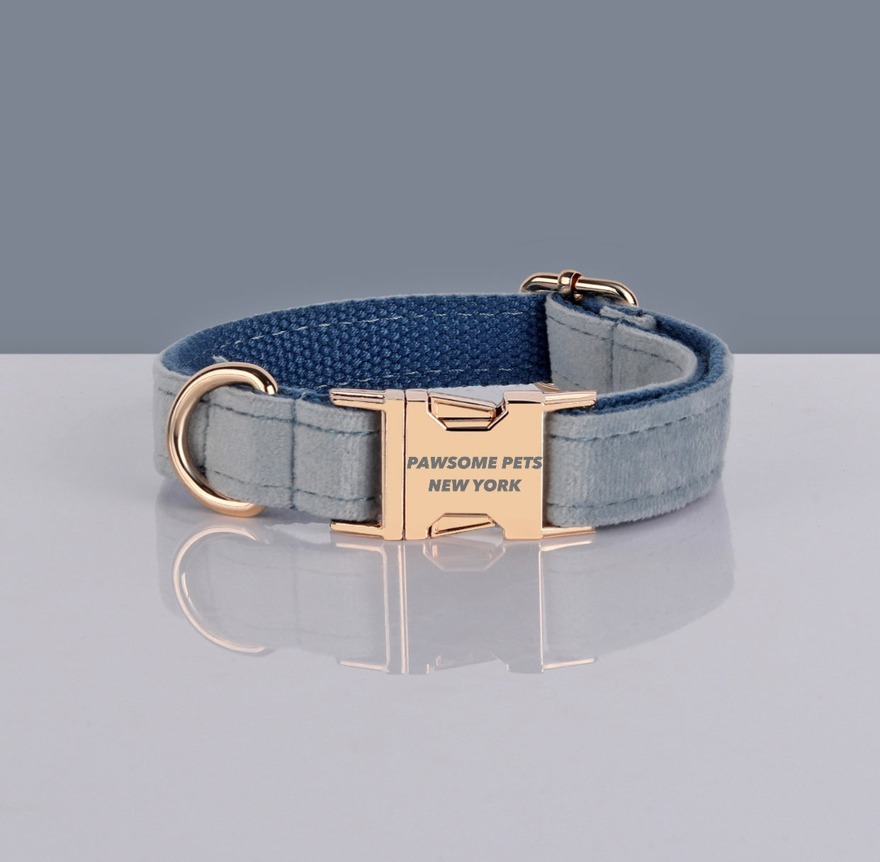 Pawsome Dog Collar - #15 made of durable nylon webbing, featuring a quick-use buckle and adjustable design for comfort.