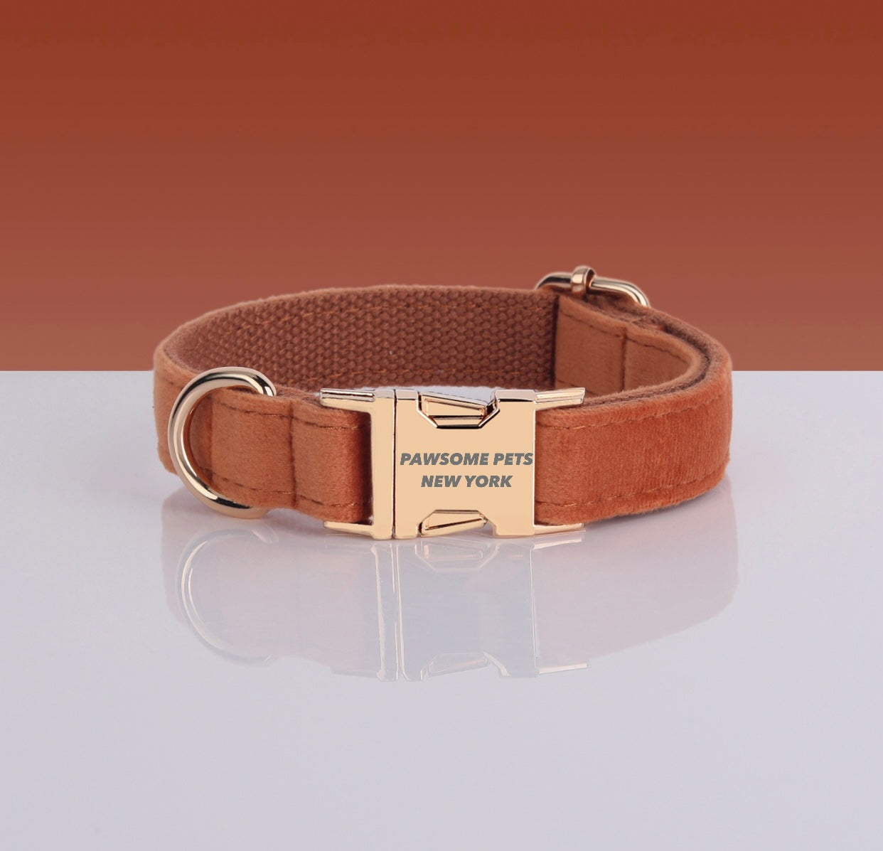 Pawsome Dog Collar - #2 made from durable nylon webbing, featuring a quick-use buckle and adjustable design for comfort.