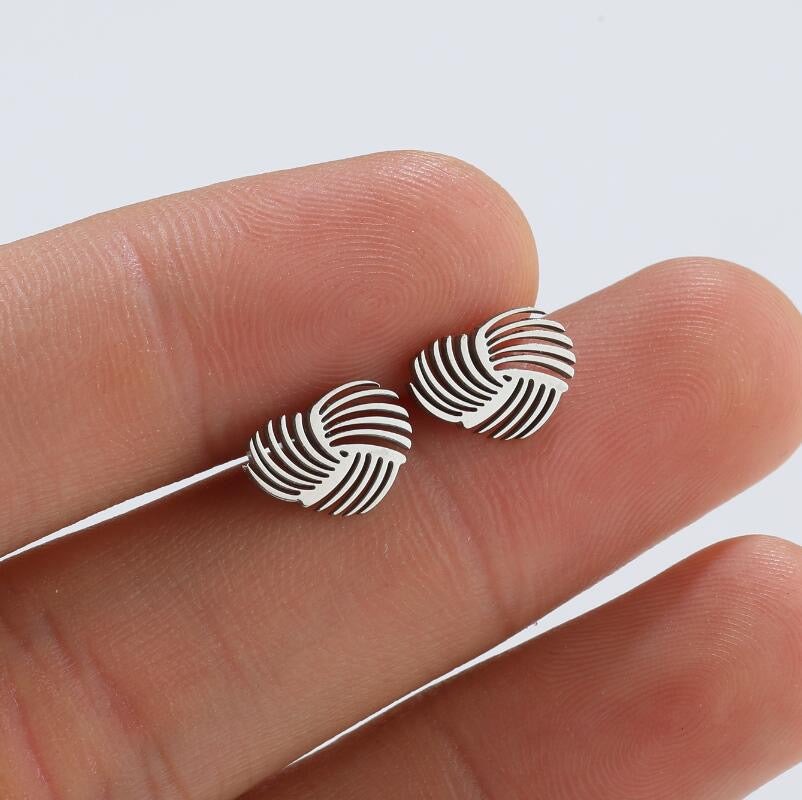 Pawsome Earrings - #46 featuring gold filled, sterling silver, and stainless steel in an elegant art deco design.