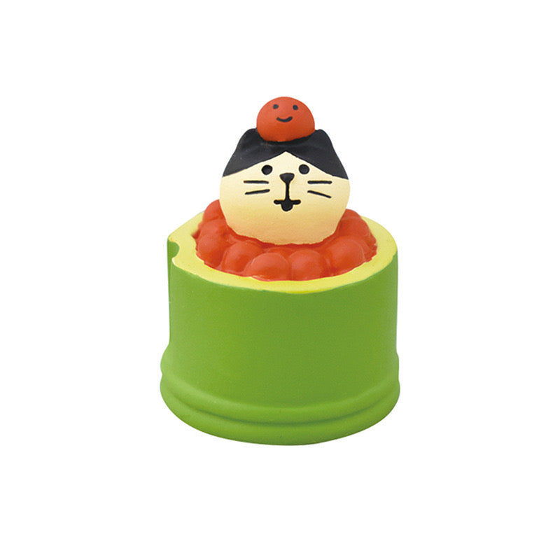 Pawsome Figurines - #10, colorful polymer clay sculptures for home decor and gifts.