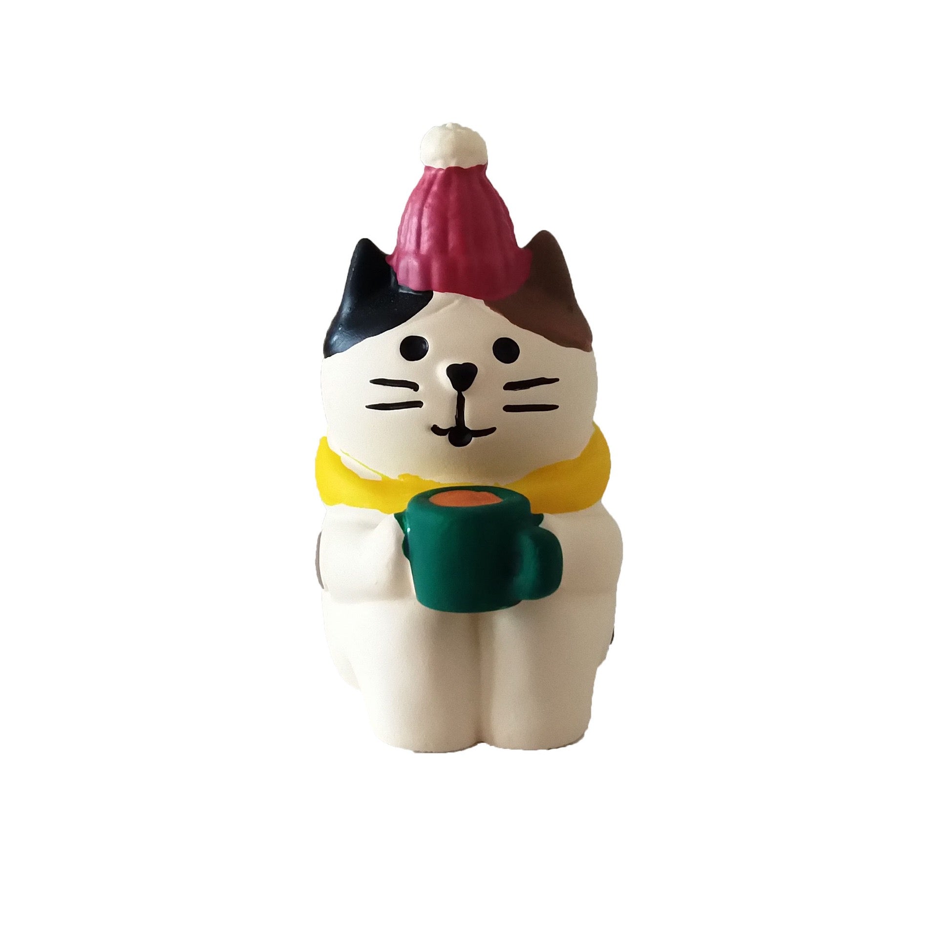Colorful Pawsome Figurines made from polymer clay, showcasing various styles and designs, perfect for home decor and gifts.