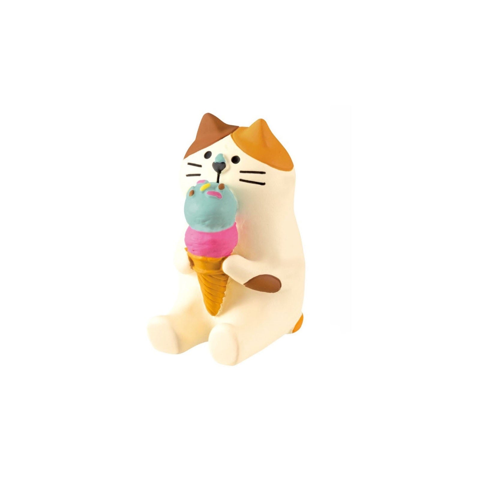 Colorful Pawsome Figurines - #117 made from polymer clay, showcasing various styles and designs, perfect for home decor and gifting.