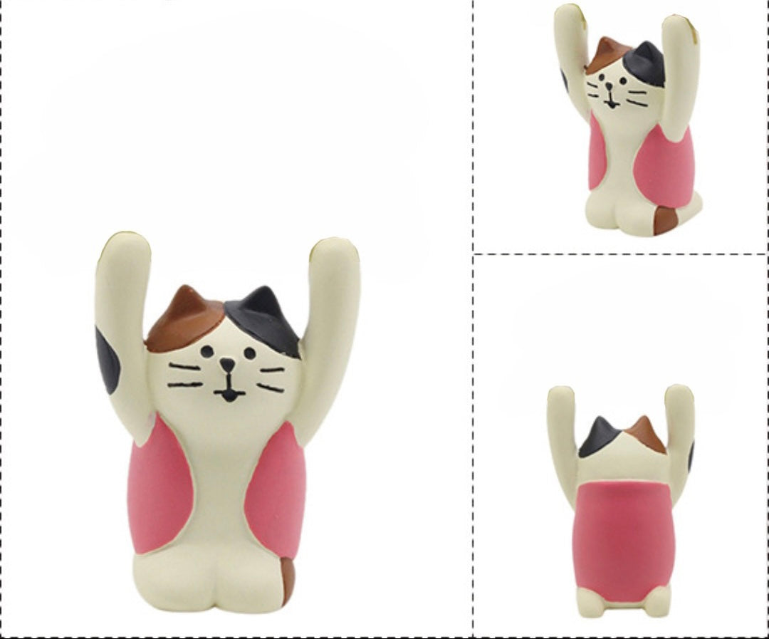 Pawsome Figurines - #64, colorful polymer clay sculptures perfect for home decor and gifting.