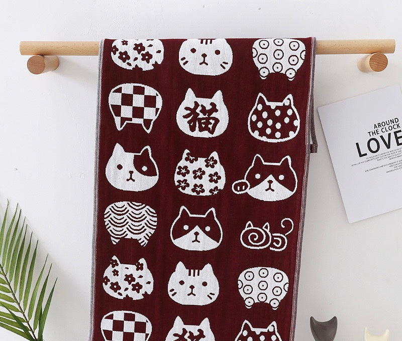 Pawsome Kitchen Towel featuring a vibrant floral design, made of 100% cotton, perfect for kitchen use.