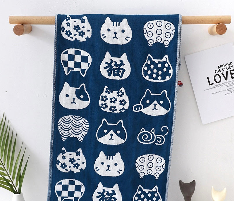 Pawsome Kitchen Towel featuring a vibrant floral design, made of 100% cotton, perfect for kitchen use.