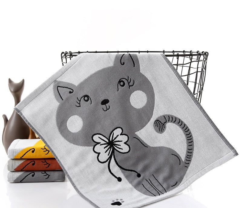 Pawsome Kitchen Towel featuring a vibrant floral design, made of 100% cotton, perfect for kitchen use.