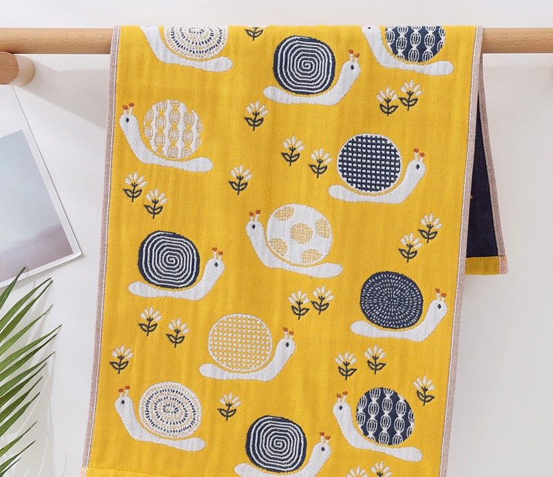 Pawsome Kitchen Towel featuring a vibrant floral design, made of 100% cotton, perfect for kitchen use.