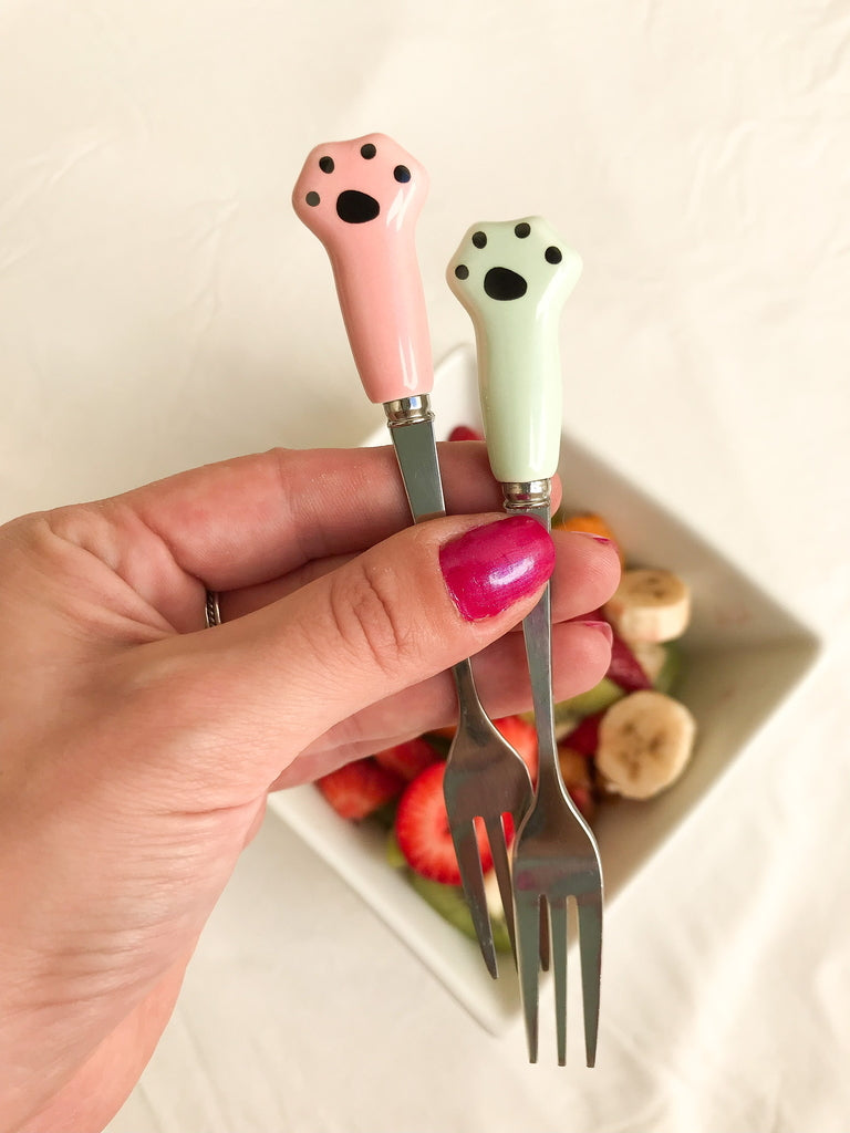 Pawsome Paw Spoon #3 featuring a cute cat design, perfect for cooking and serving.