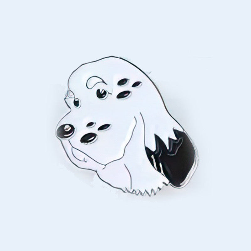 PAWSOME PINS #19 enamel pin badges featuring cute pet designs, perfect for dog and cat lovers.