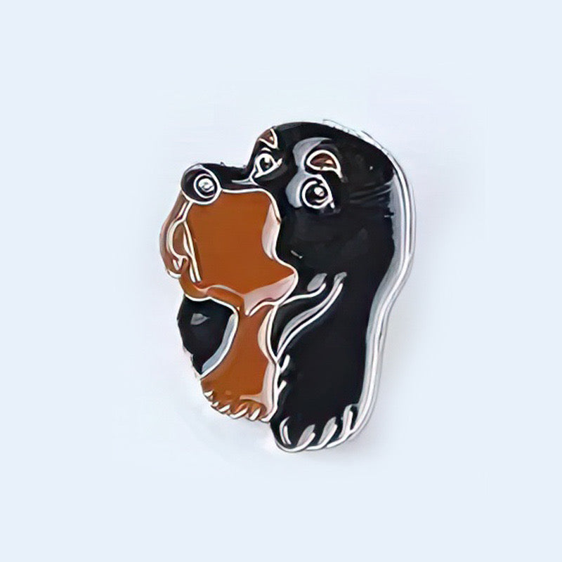 PAWSOME PINS #25 enamel pin badges featuring cute pet designs, perfect for dog and cat lovers.