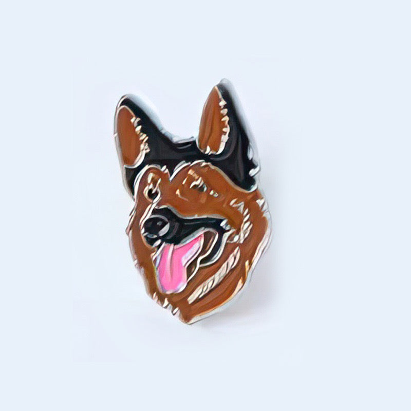 A collection of PAWSOME PINS #26 enamel pin badges featuring cute pet designs, perfect for dog and cat lovers.