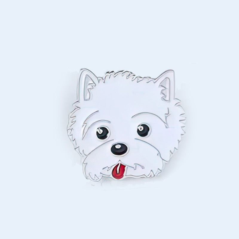PAWSOME PINS #32 enamel pin badge featuring adorable pet designs, perfect for pet lovers.
