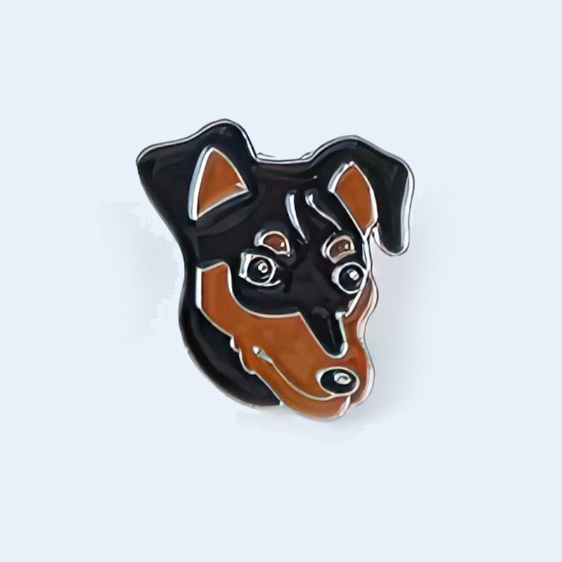 PAWSOME PINS #35 enamel pin badge featuring a cute pet design, perfect for showcasing love for animals.