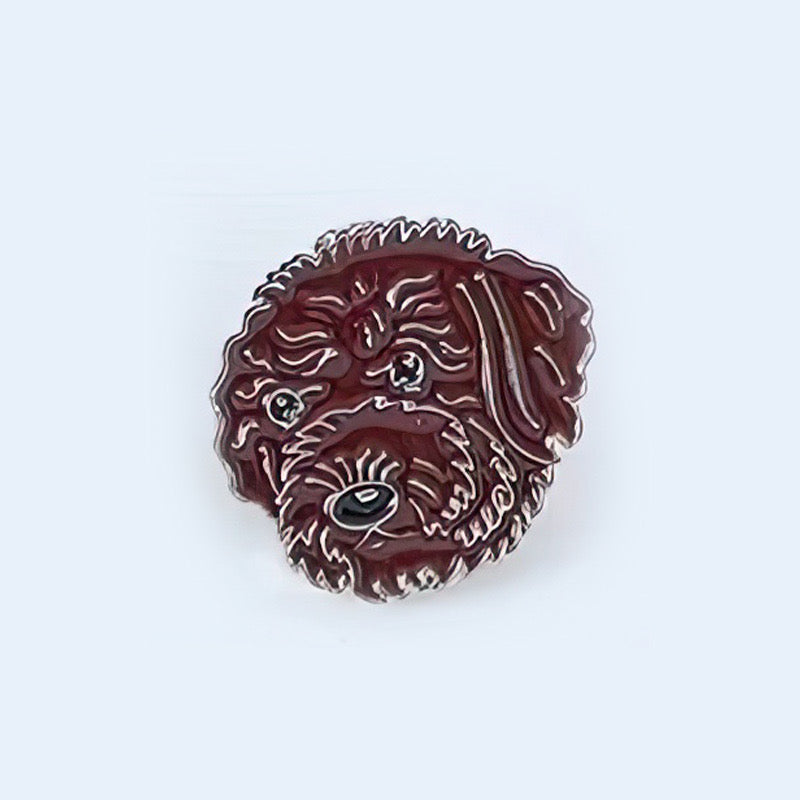 PAWSOME PINS #5 enamel pin badge featuring adorable pet designs, perfect for pet lovers.