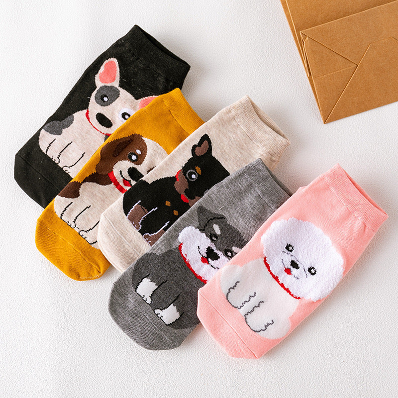 Pawsome Socks #11 featuring a playful pet-themed design, made from a soft cotton blend, available in various sizes.
