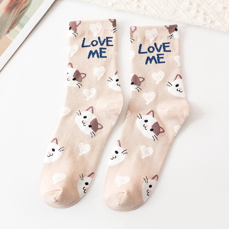 Pawsome Socks #7 featuring a stylish design, made from cotton and nylon, available in various sizes for pet lovers.