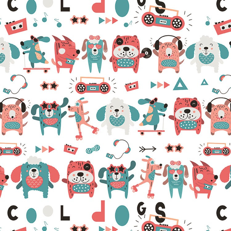 Pawsome Wrapping Roll featuring luxurious FSC certified matte paper, three sheets folded, eco-friendly packaging.