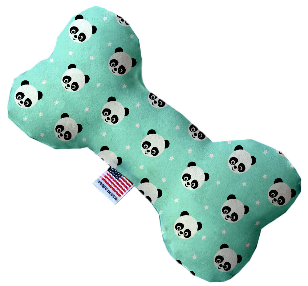 A plush heart and bone toy for dogs, handmade in the USA, featuring soft fabric and squeakers, available in various sizes and patterns.