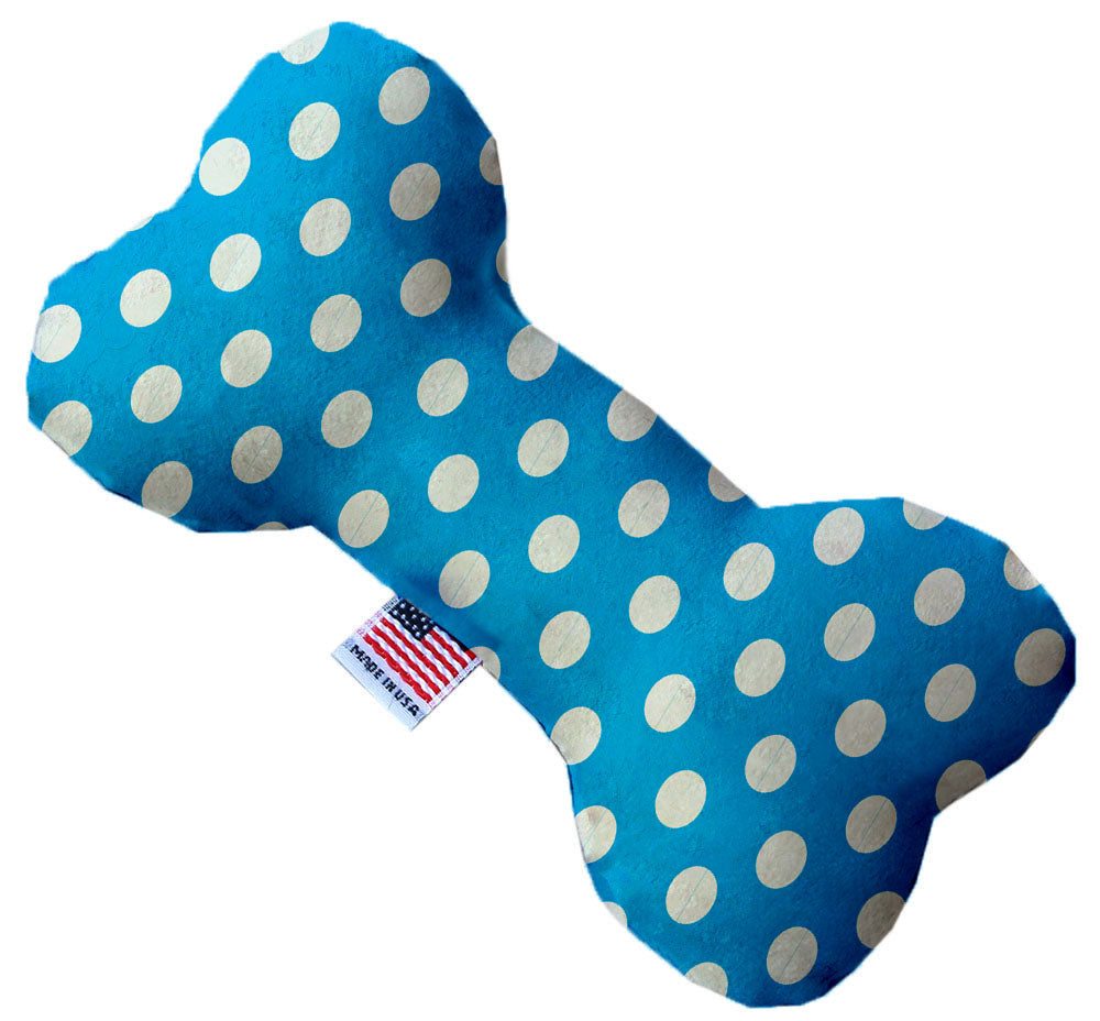A plush heart and bone toy for dogs, featuring Swiss dots patterns, available in various sizes and colors, made from soft and safe materials.