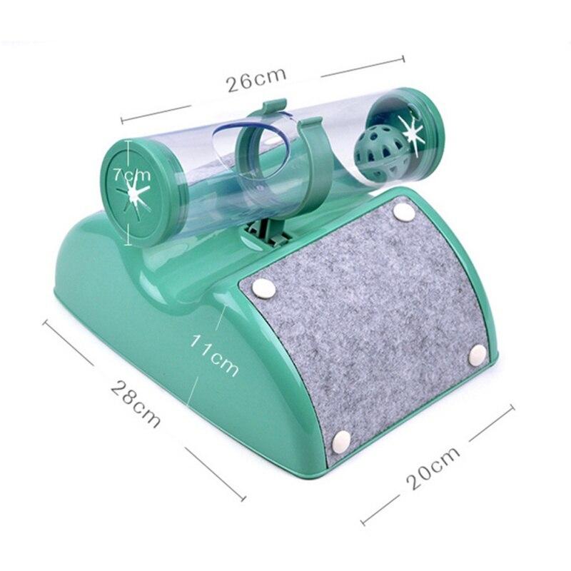 Interactive 3 in 1 Astronomical Tube Feeding Toy for cats, featuring a durable plastic design for play and claw grinding.