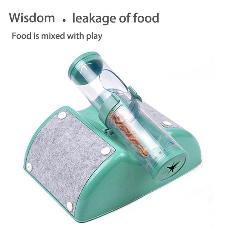 Interactive 3 in 1 Astronomical Tube Feeding Toy for cats, featuring a durable plastic design for play and claw grinding.