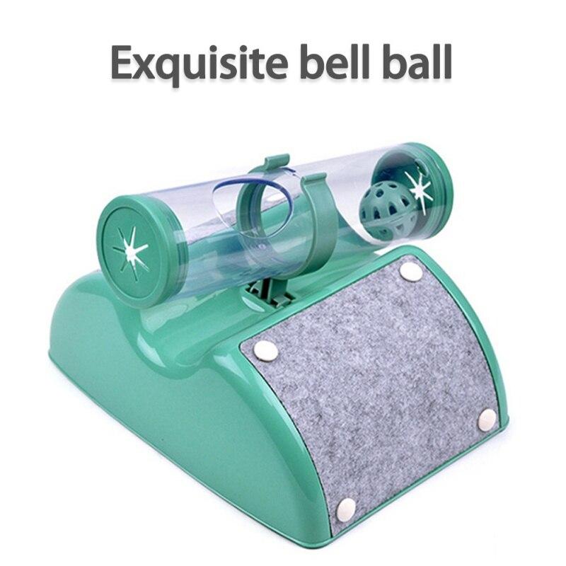 Interactive 3 in 1 Astronomical Tube Feeding Toy for cats, featuring a durable plastic design for play and claw grinding.