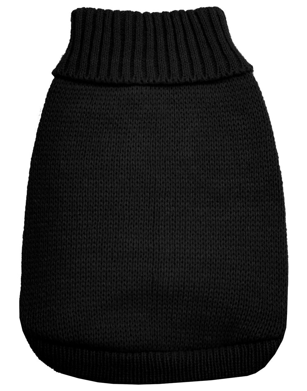A cozy knit sweater blank for dogs and cats, designed for winter wear, showcasing a plain style in soft fabric.