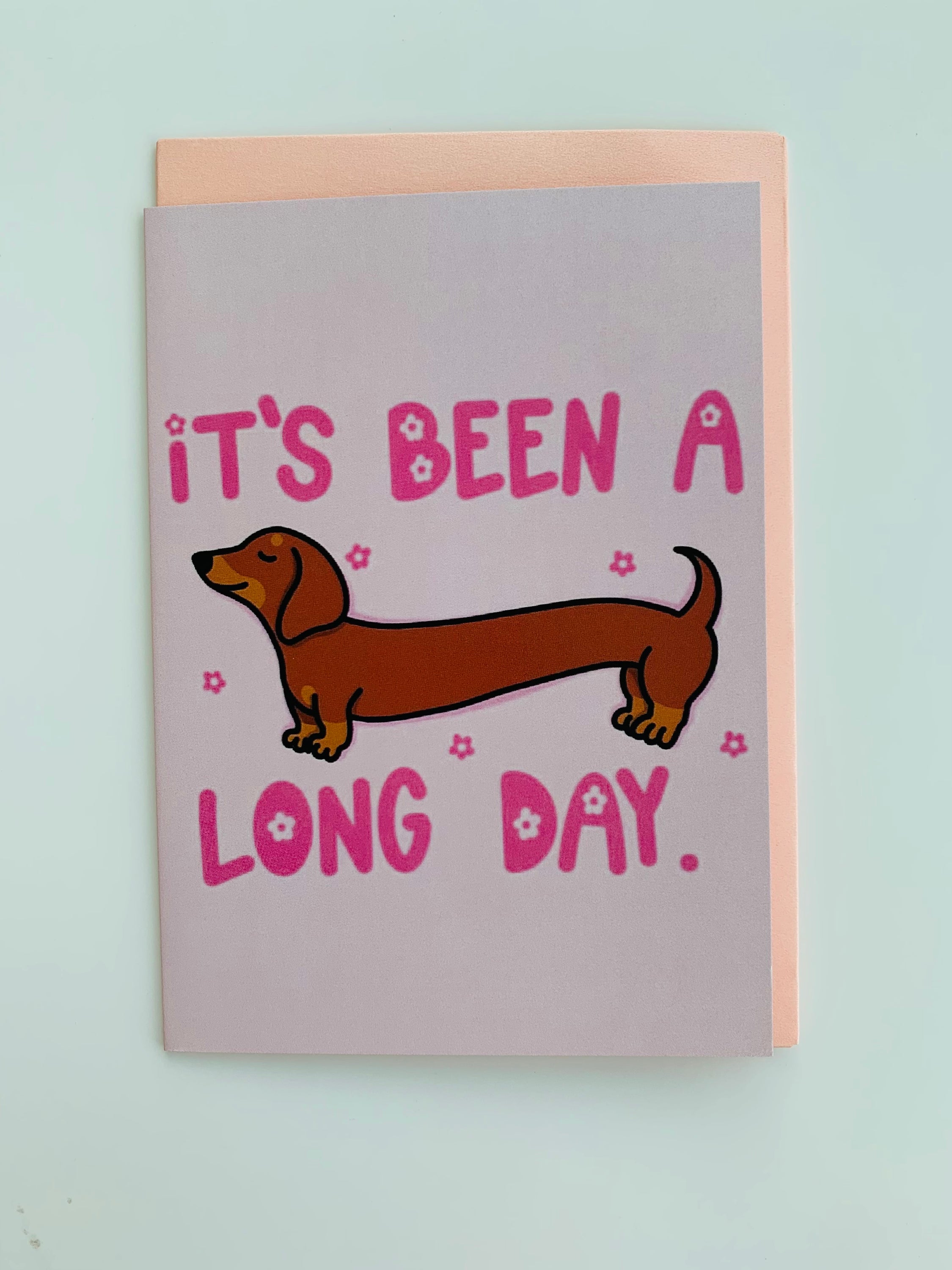 PETS CARD - #156 featuring a hand-painted design by Pawsome Team on smooth white cardstock with a craft envelope.