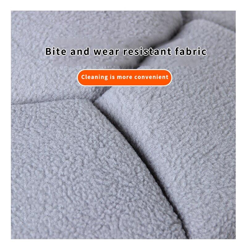 A cozy and portable cat house made of super soft fleece, designed for winter warmth, suitable for both cats and dogs.