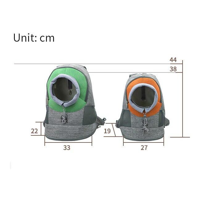 Portable Dog Carrier Bag featuring breathable mesh, adjustable straps, and stylish design for small pets.