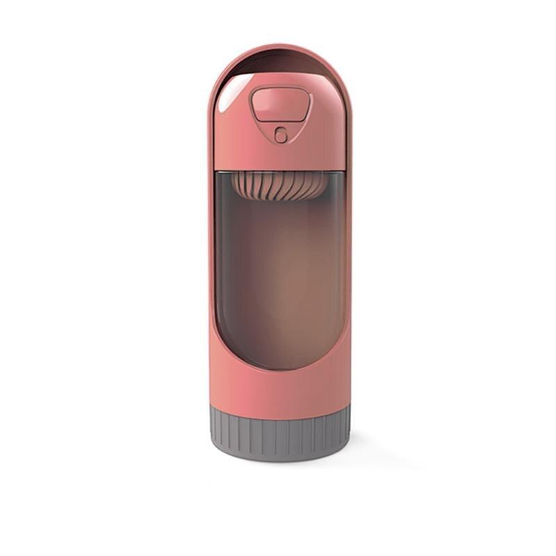 Portable Travel Fashion Pet Dog Cat Water Bottle in vibrant colors, designed for easy hydration on-the-go.