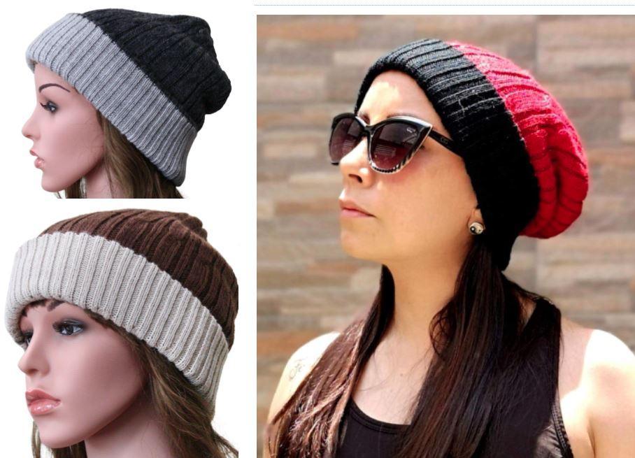 Reversible Cabled 100% Alpaca Knit Hat in brown and tan, showcasing its soft texture and stylish design.