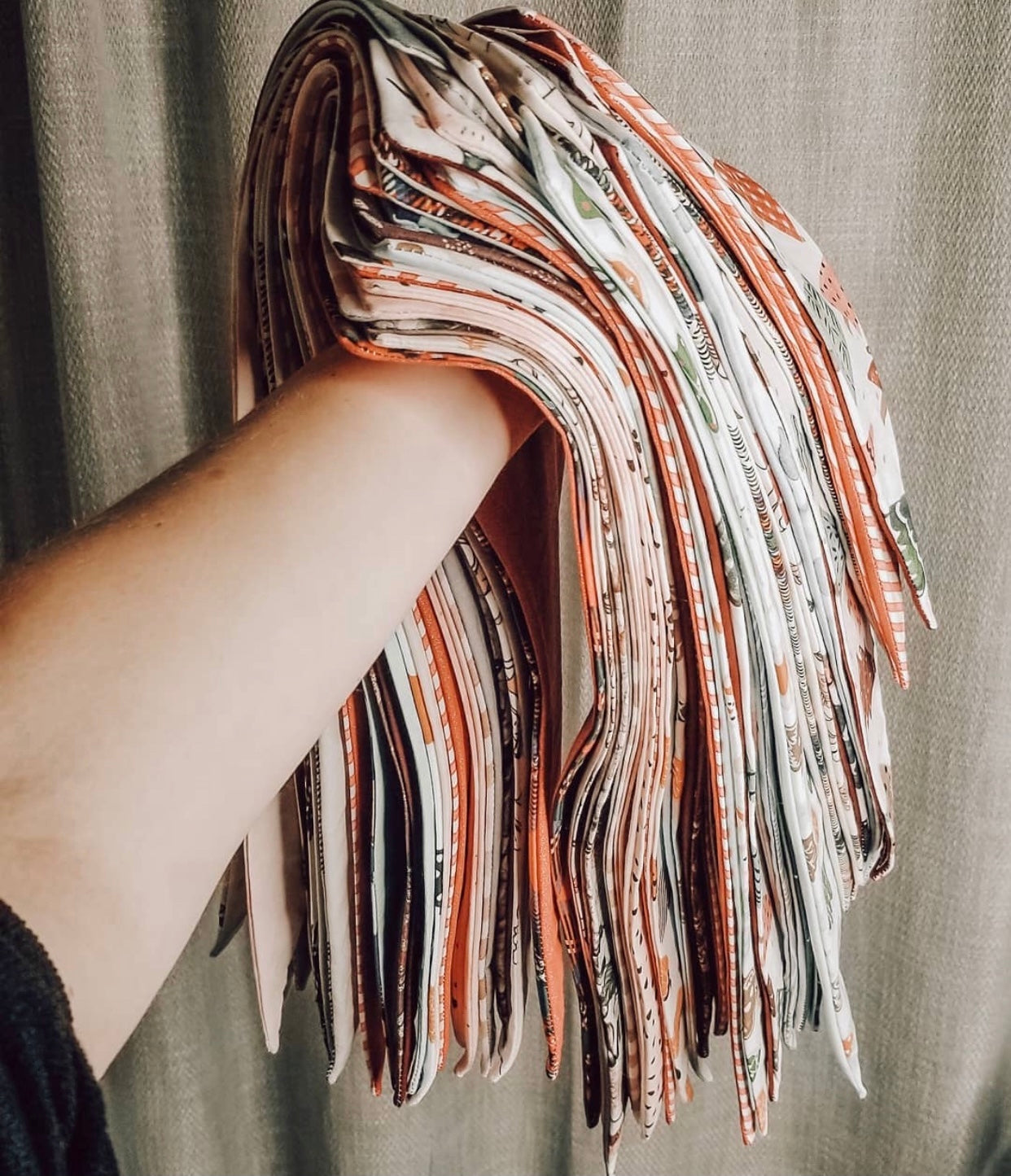 Sakura Pattern Cotton Collar for Cats and Dogs, featuring a beautiful cherry blossom design, handmade in Canada with high-quality materials.