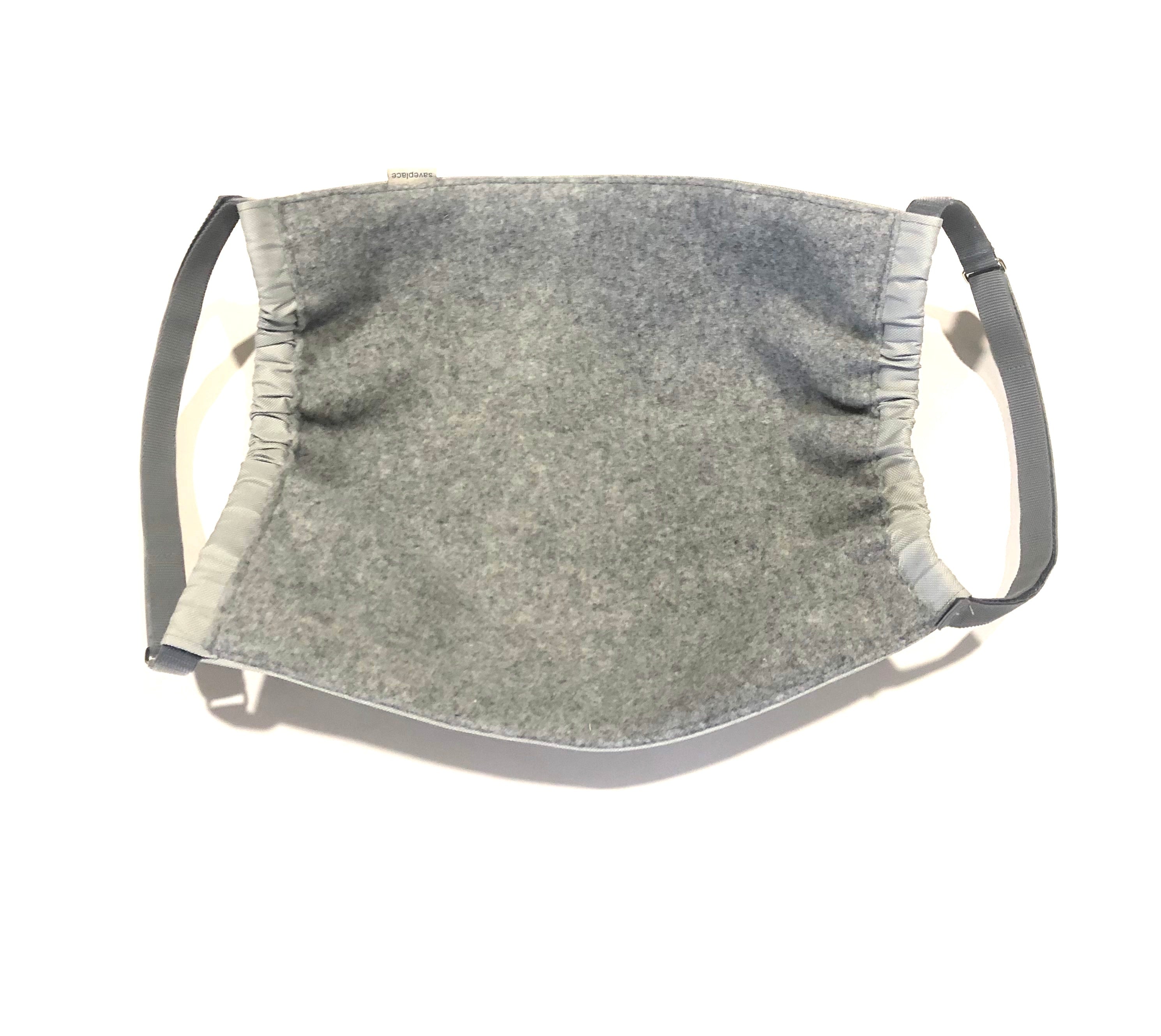 Saveplace® Custom Size Pet Felt Hammock with adjustable straps, designed for comfort and style for cats.